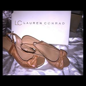 Lauren Conrad leather heels